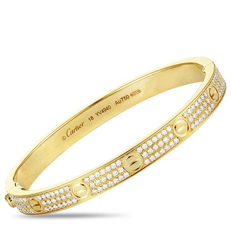 cartier gold and diamond bracelet|cartier all diamond bracelet price.